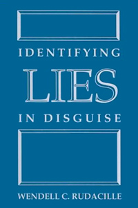 Book: Identifying Lies In Disguise Book: Identifying Lies In Disguise